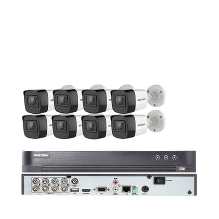 Hikvision 8Ch Security System CCTV KIT HDD 5MP Camera 4K DVR
