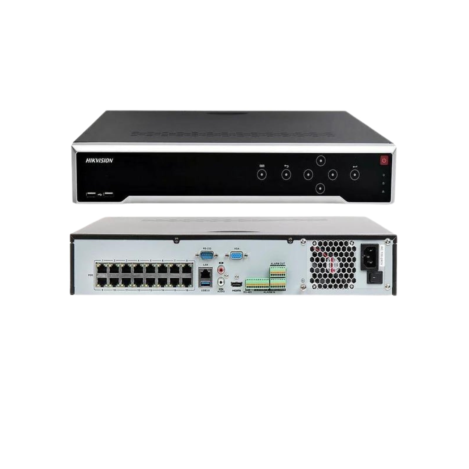 HIKVISION NVR 16 CHANNEL 16CH POE 4K DS-7716NI-Q4/16P 8MP H265+ NETWORK RECORDER