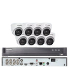 HIKVISION 4K Security Camera System CCTV Kit 2MP 8CH Turbo ColorVu 1080P W/Audi