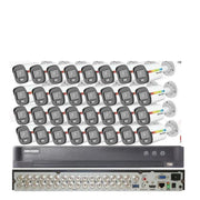 HIKVISION 32CH SECURITY CAMERA SYSTEM BULLET COLORVU 2MP W/HDD