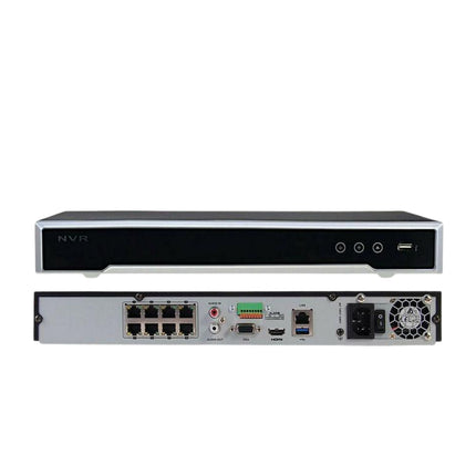DS-7608NI-K2/8P OEM HIKVISION NVR 8CH 8 POE 4K Channel security H.265 (UL)