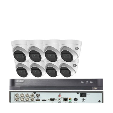 HIKVISION Security Camera System 4K CCTV Kit 8CH Turbo HD TURRET 8MP (2021)