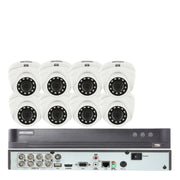 HIKVISION 2MP 8CH 4MP NVR System DS-2CE56DOT-IRMF & iDS-7208HQHI-M1/S Kit/Lot