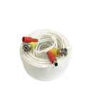 Extender Siamese 50ft CABLE PREMIUM CCTV Security Camera Video BNC Adapter