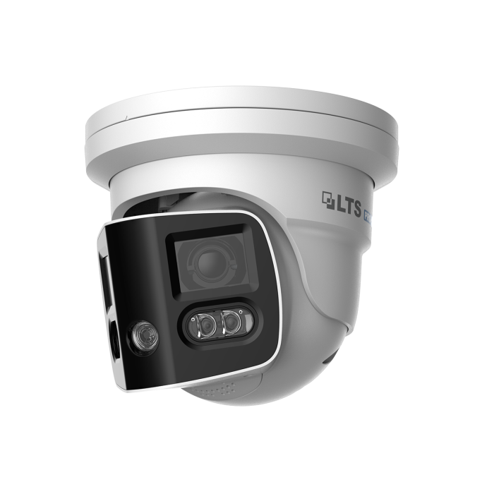 LXIP3C8PWI-SDL Lts w/ audio IP PoE Camera Pro-X 8 MP E-Tracking Dual-Lens