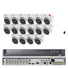 HIKVISION 4K CCTV 16 CH SECURITY CAMERA SYSTEM 4MP OUTDOOR TURRET HDD OPCIONAL