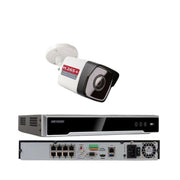 Hikvision 4K 8ch IP PoE Security System 4MP Bullet  w/ 4 MP resolution
