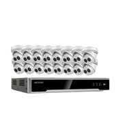 Hikvision Acusense 4K 16ch PoE CCTV System 8MP Mic IP Camera DS-2CD2383G2-IU Lot