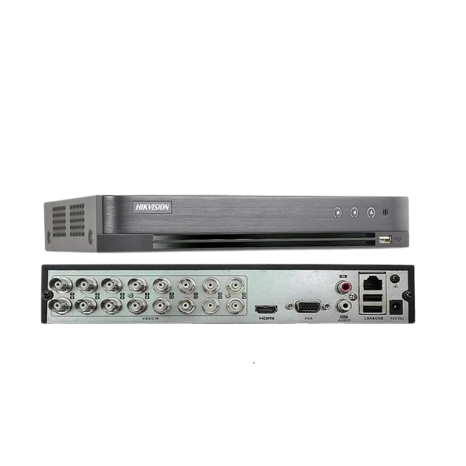 DS-7216HQHI-K1 Hikvision 16 Channel DVR + 4 CH 4MP IP Camera No Hard Drive