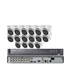 Hikvision AcuSense Security System KIT 4K-UHD Cameras 5MP Outdoor PURPLE HDD