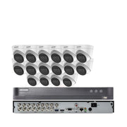 Hikvision AcuSense Security System KIT 4K-UHD Cameras 5MP Outdoor PURPLE HDD