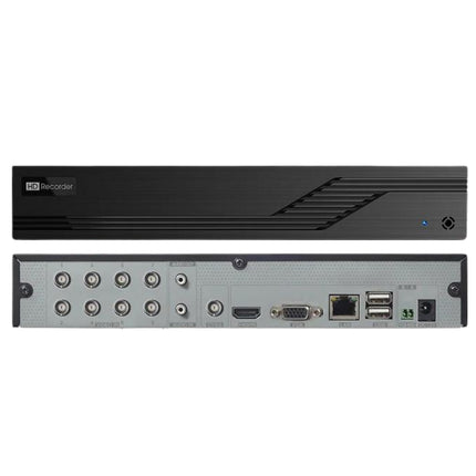 ED8008H5-B DVR 8CH Titanium TVI / AHD CVI IP Hybrid XVR +2CH