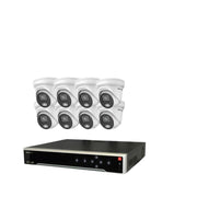 Hikvision 4K 16ch IP PoE Security System 4 MP ColorVu Turret  w/ resolution