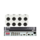 HIKVISION KIT DS- 7208HGHI-F1 1080P H264+ 1TB 8 CAMERAS VANDAL PROOF HD DOME
