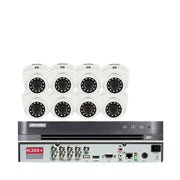 HIKVISION KIT DS- 7208HGHI-F1 1080P H264+ 1TB 8 CAMERAS VANDAL PROOF HD DOME