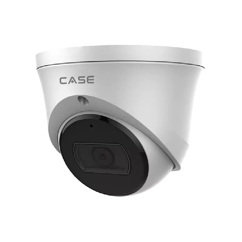 CASE CS-I8XS M-2.8mm 8MP Fixed Turret IP Security Camera Smart IR 30m WDR 120dB PoE, IP67, Metal Housing Built-in Mic SD Slot