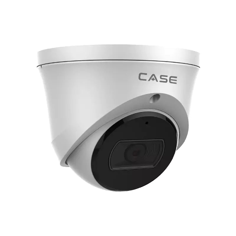 CASE CS-I8XS M-2.8mm 8MP Fixed Turret IP Security Camera Smart IR 30m WDR 120dB PoE, IP67, Metal Housing Built-in Mic SD Slot