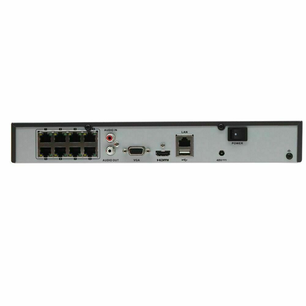 DS-7608NI-K1/8P Hikvision 8CH NVR PoE 8MP 4K H.265+ (OPTIONHAL HARD DISK)