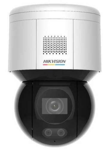 DS-2DE3A400BW-DE Hikvision  Mini PT 4MP ColorVu 4x Zoom IP Camera Mic Speaker