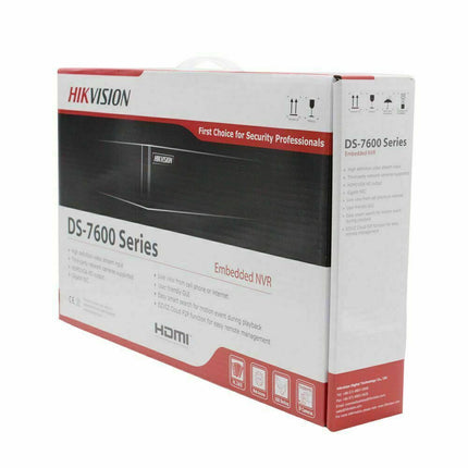 Hikvision 4K Security Camera System 8 CH POE NVR / 1080P WDR Bullet CCTV Lot