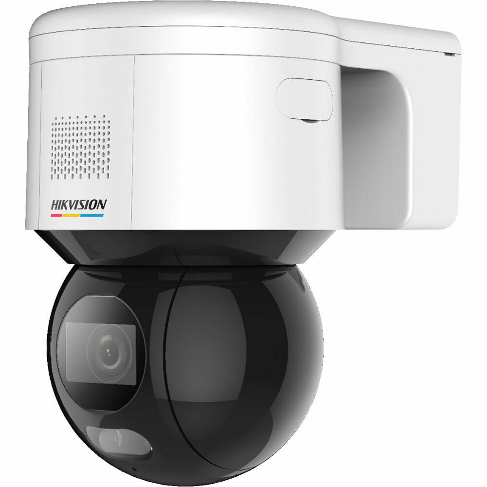 DS-2DE3A400BW-DE Hikvision  Mini PT 4MP ColorVu 4x Zoom IP Camera Mic Speaker