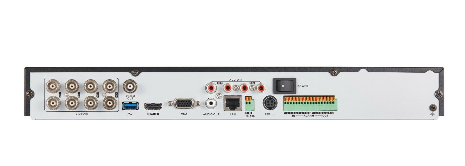 DS-7208HUHI-K2 HIKVISION 8 CHANNEL 8CH DVR 8MP HDD WD PURPLE 4KH.265 8 MEGAPIXEL