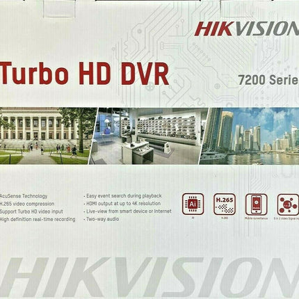 Hikvision AcuSense Security System KIT 4K-UHD Cameras 5MP Outdoor PURPLE HDD
