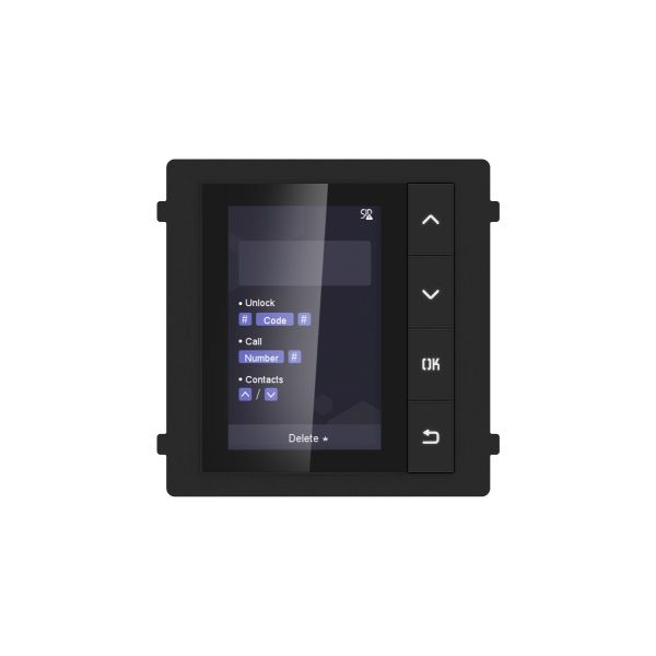 SID-MD: Display module, RS485 connection, IP65, 4 buttons, 3.5" LCD, Powered by other module