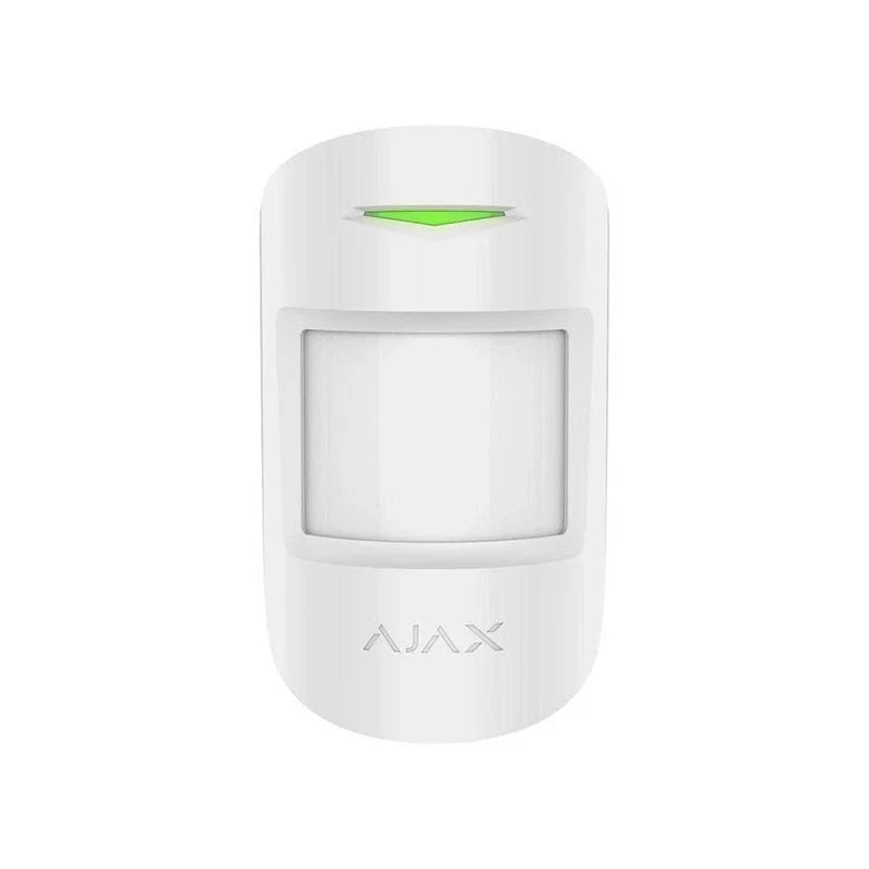 AJAX MOTIONPROTECTPLUS WHITE WIRELESS MOTION DETECTOR WITH MICROWAVE SENSOR